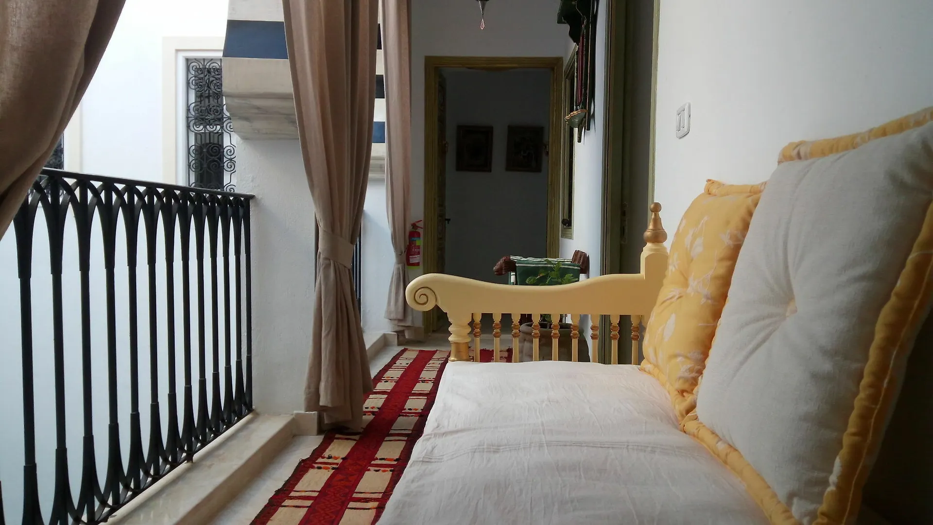 Gasthaus El Patio Courtyard House Tunis Gasthof